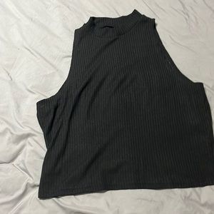 Black tank top